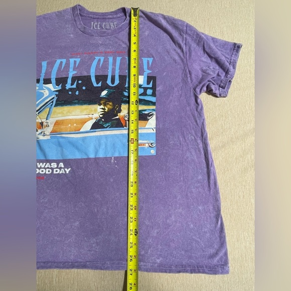 Ice Cube T-shirt Purple Size large It was a good day West Coast original - Picture 2 of 5